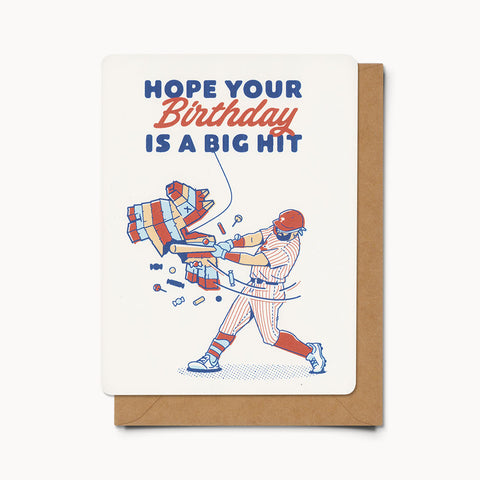 Hope Your Birthday is a Big Hit - Card