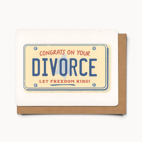 Congrats on your Divorce - Card