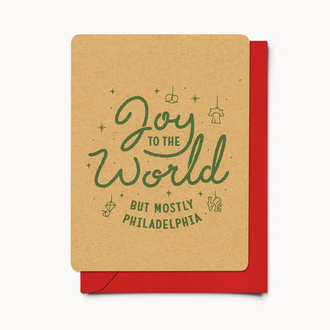 Joy to the World (But Mostly Philadelphia) - Card