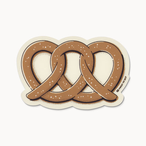 Double Knot Preztel - Sticker
