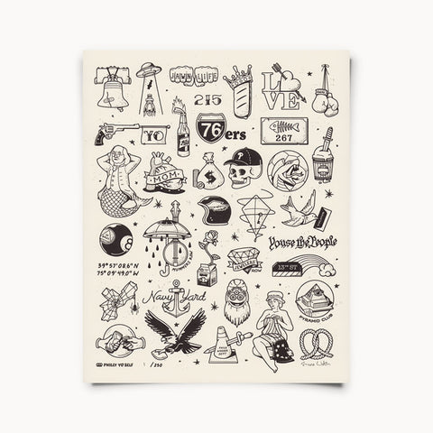 Phlash Tats - Print
