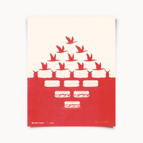 Sky and Hoagie - Print