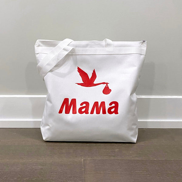 Mama Tote Bag - White