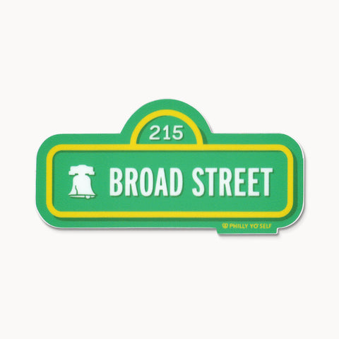 Broad St. - Sticker