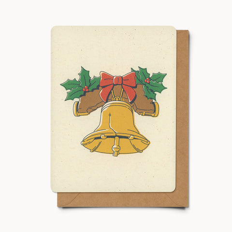 Christmas Liberty Bell - Card