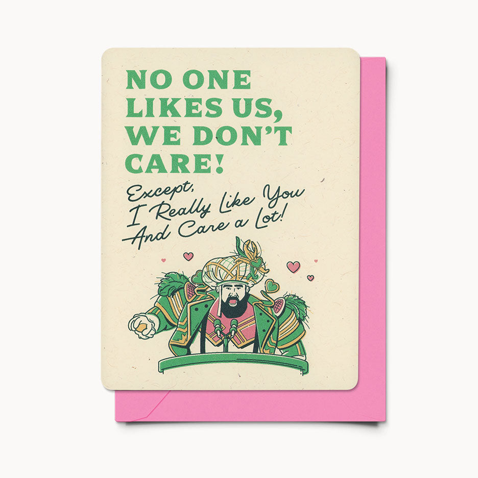 No one likes us - Card