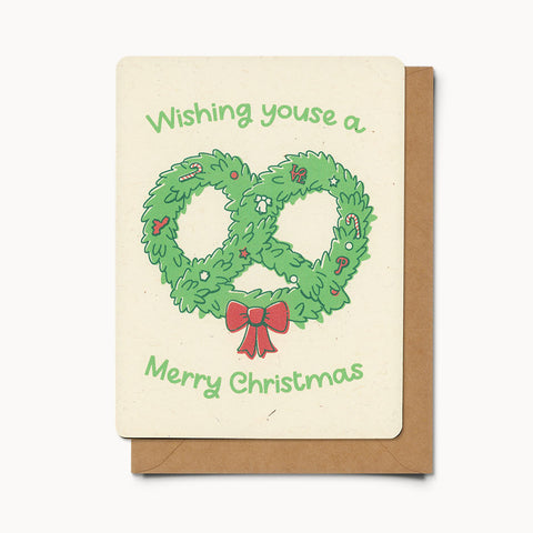 Preztel Wreath - Card