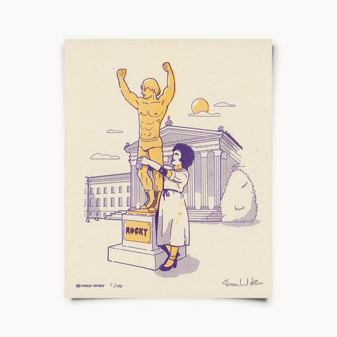 Rocky (Horror) Statue - Print