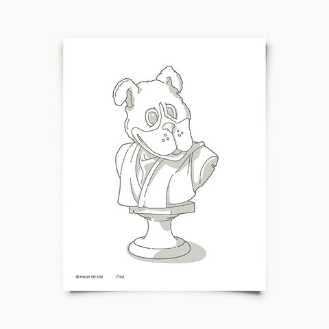 Franklin or Bust - Print